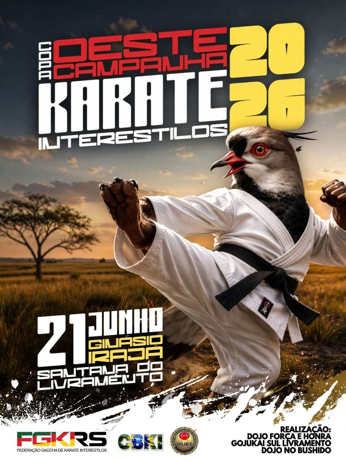 COPA OESTE CAMPANHA KARATE INTERESTILOS 2026